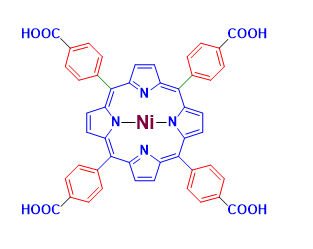 Structure of 5,10,15,20-Tetra(4-methylphenyl)-21H,23H-porphine nickel CAS 58188-46-8