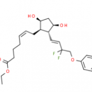 Structure of Tafluprost ethyl ester CAS 209860-89-9