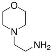 Structure of 4-(2-Aminoethyl)morpholine CAS 2038-03-1