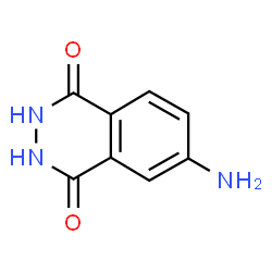 Structure of 4-Aminophthalhydrazide CAS 3682-14-2