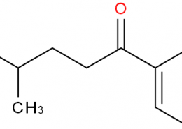 Structure of 4-Methylvalerophenone CAS 1671-77-8