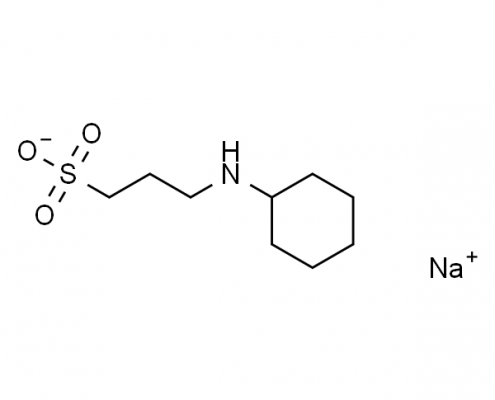 Structure of CAPS SODIUM SALT CAS 105140-23-6