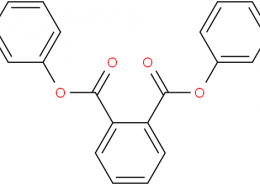 Structure of Diphenyl phthalate CAS 84-62-8