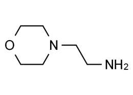 Structure of N-(2-Aminoethyl)morpholine CAS 2038-03-1