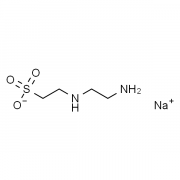 Structure of Sodium 2-[(2-aminoethyl)amino]ethanesulphonate CAS 34730-59-1