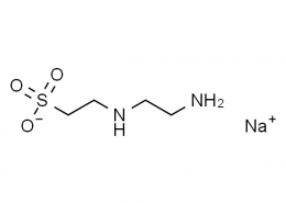 Structure of Sodium 2-[(2-aminoethyl)amino]ethanesulphonate CAS 34730-59-1