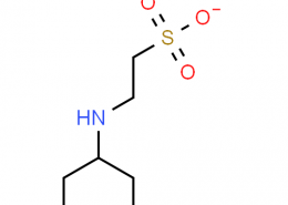 Structure of Sodium 2-(cyclohexylamino)ethanesulfonate CAS 3076-05-9