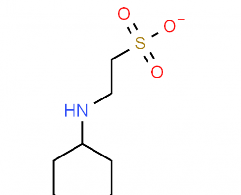 Structure of Sodium 2-(cyclohexylamino)ethanesulfonate CAS 3076-05-9