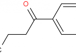 Structure of n-Butyrophenone CAS 495-40-9