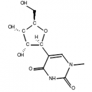 Structure of 1-methylpseudouridine CAS 13860-38-3