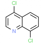 Structure of 2-Quinolinecarbonitrile CAS 21617-12-9