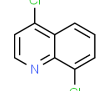 Structure of 2-Quinolinecarbonitrile CAS 21617-12-9