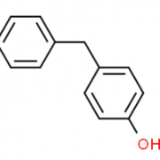 Structure of 4-Benzylphenol CAS 101-53-1
