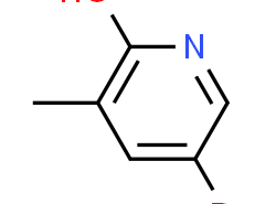 Structure of 5-Bromo-2-hydroxy-3-methylpyridine CAS 89488-30-2