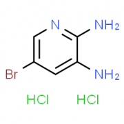 Structure of 5-Bromopyridine-2,3-diamine-dihydrochloride CAS 1171836-31-9