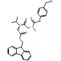 Structure of Fmoc-Val-Ala-PAB-OH CAS 1394238-91-5