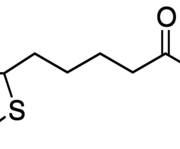 Structure of Lipoic acid CAS 1077-28-7