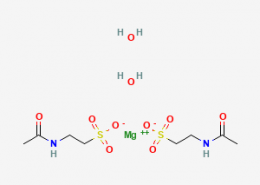 Structure of Magnesium Acetyl Taurate CAS 75350-40-2