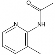 Structure of N-(3-methylpyridine-2yl)-acetamide CAS 7463-30-1