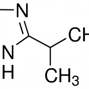 Structure of 2-Isopropylimidazole CAS 36947-68-9