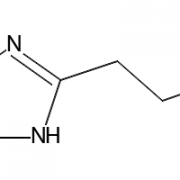 Structure of 2-Propylimidazole CAS 50995-95-4