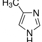 Structure of 4-Methylimidazole CAS 822-36-6