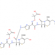Structure of Ceftazidime dimer impurity 1 CAS 78439-06-21