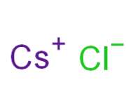Structure of Cesium Chlorde CAS 7647-17-8