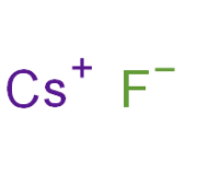 Structure of Cesium Fluoride CAS 13400-13-0