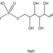 Structure of D-Mannose 6-phosphate sodium salt CAS 70442-25-0