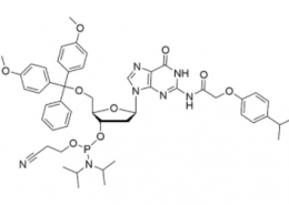Structure of DMT-dG(IPAc) Phosphoramidite CAS UENA-0216