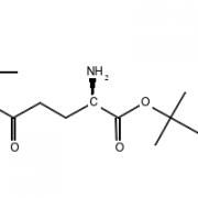 Structure of H-D-GLU(OTBU)-OTBU HCL CAS 172793-31-6