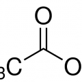 Structure of Lithium Acetate CAS 546-89-4