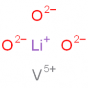 Structure of Lithium Vanadate CAS 15060-59-0
