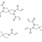 Structure of Pentaerythritoltriacrylate CAS 3524-68-3