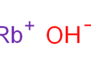 Structure of Rubidium Hydroxide CAS 1310-82-3