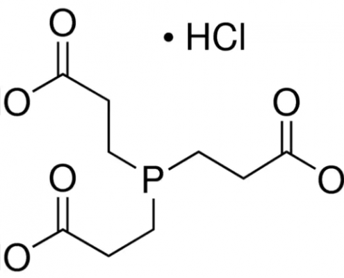 Structure of Tris carboxyethyl phosphine hydrochloride (TCEP) CAS 51805-45-9