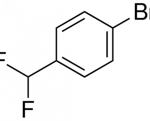 Structure of 1-Bromo-4-(difluoromethyl)benzene CAS 51776-71-7