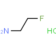 Structure of 2-Fluoroethylamine hydrochloride CAS 460-08-2