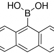 Structure of 9-Anthraceneboronic acid CAS 100622-34-2