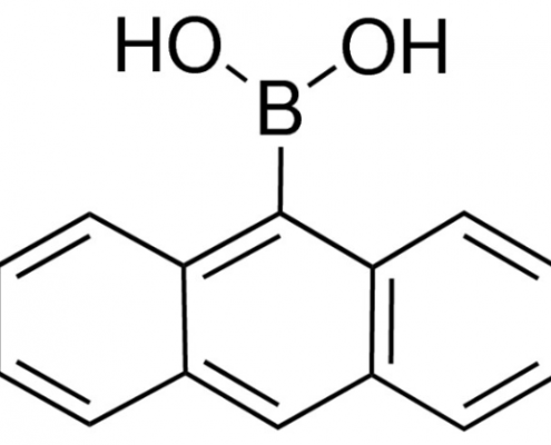 Structure of 9-Anthraceneboronic acid CAS 100622-34-2