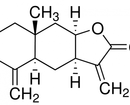 Structure of Isoalantolactone CAS 470-17-7