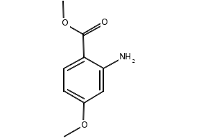 Structure of Methyl 2-amino-4-methoxylbenzoate CAS 50413-30-4