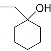 Structure of 1-Ethylcyclohexanol CAS 1940-18-7