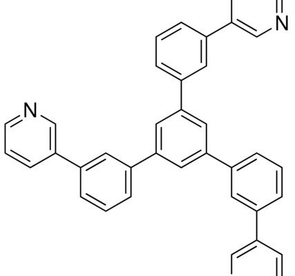 Structure of TmPyPB(Sublimed grade) CAS 921205-03-0