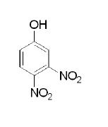 Structure of 3,4-Dinitrophenol CAS 577-71-9