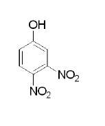 Structure of 3,4-Dinitrophenol CAS 577-71-9