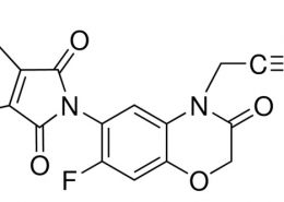 Structure of Flumioxazin CAS 103361-09-7