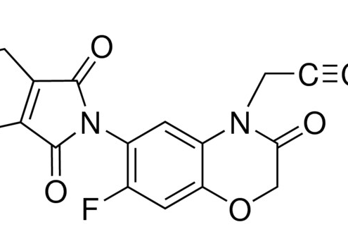 Structure of Flumioxazin CAS 103361-09-7