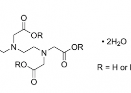 Structure of EDTA DISODIUM CAS 6381-92-6